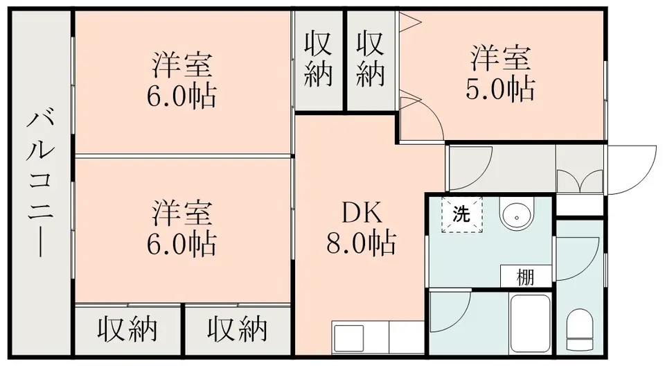 ＷＩＮＧ　ＣＯＵＲＴ　Ａ ４０２号室