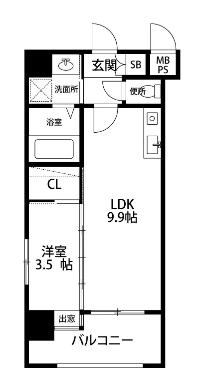 ルッシェ博多駅東 ５０６号室