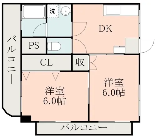 ヒルサイドハイツ ２０１号室