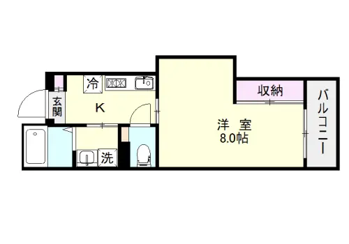 ラピロス荒田 ４０１号室