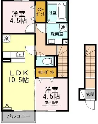 ジュネス　アビタシオン ２０２号室