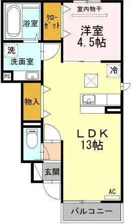 ジュネス　アビタシオン １０３号室