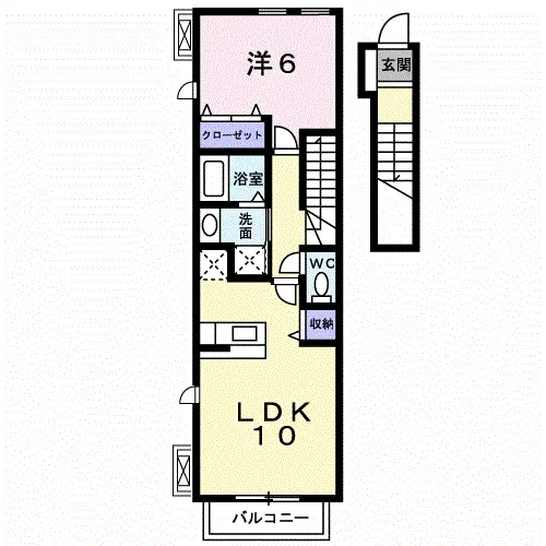 ヴィラ　春日 ２０３号室