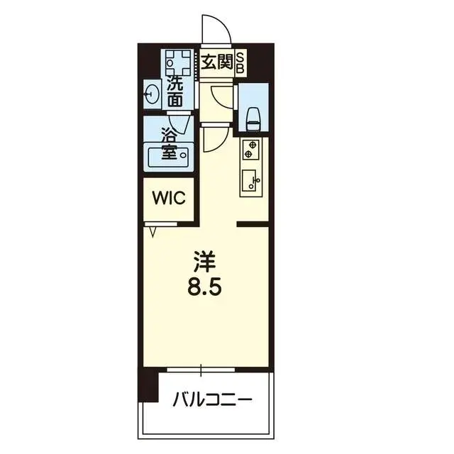 ＫーＳｍａｒｔ新大江 ０９０２号室号室