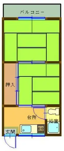 コーポ水勝 ２０２号室