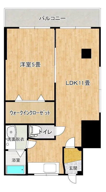 城山新建ハウス ４０１号室