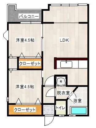 桜ヶ丘オーシャンマンション ２０１号室