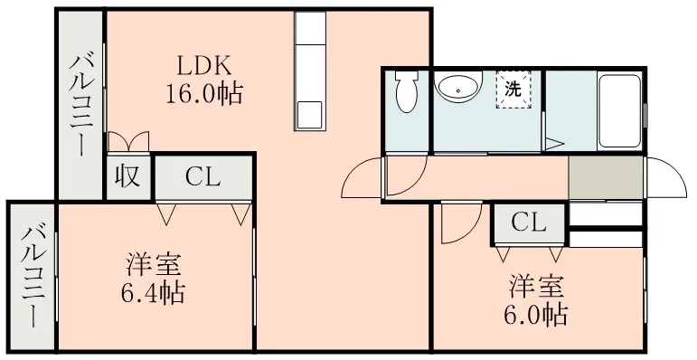 ヒルズ水前寺 ３０２号室