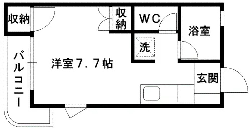 サンライズ渡鹿 ３０１号室