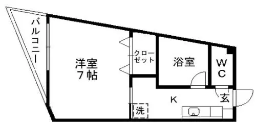 シャポー渡鹿 １０３号室