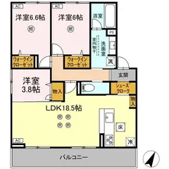 TORISIA平和 102号室