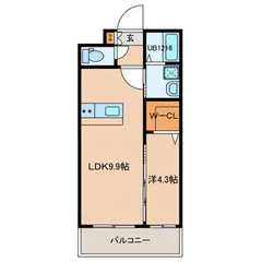 AーMENT385 102号室号室