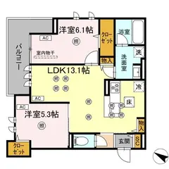 GrandValley 博多(グランバレ ハカタ) 101号室