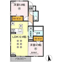 (仮称)DーROOM片江2丁目 103号室