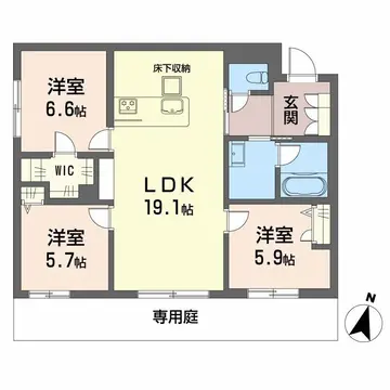 シャーメゾン別府ステラ 104号室
