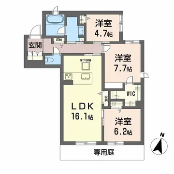 シャーメゾン別府ステラ 101号室