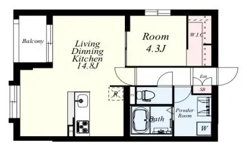 レトワール今川 101号室