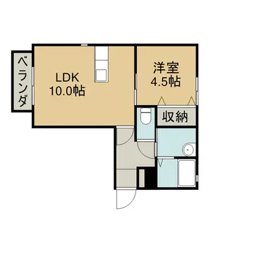 コンフォールソレジオ 203号室