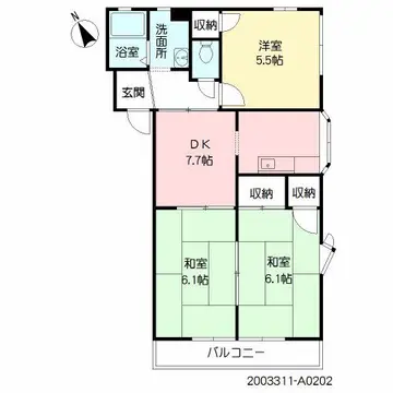 フレグランスY 202号室