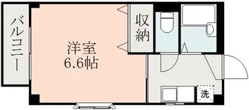 T・ハイツ黒髪 105号室