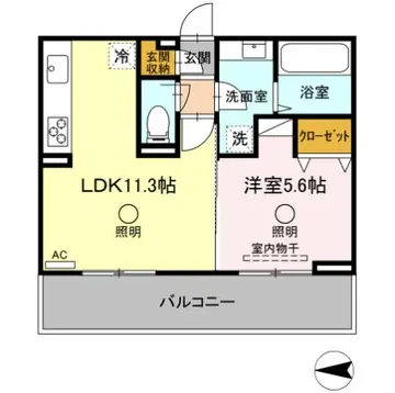 エーデル 202号室