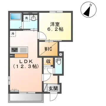 アレイナ ヒルズ 101号室