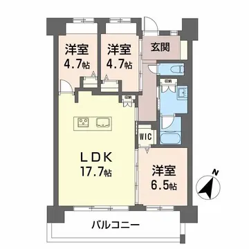 LaSante照葉オーシャンテラス 304号室