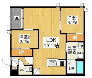 REGALEST 悦陽正守 103号室