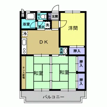 山下ハイツ 302号室