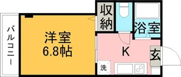 シャポー渡鹿 108号室
