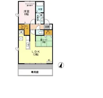 グラシュー 102号室