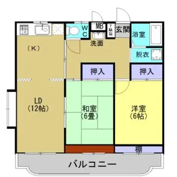 ペアーハイツ 201号室