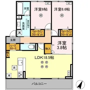 TORISIA平和 101号室