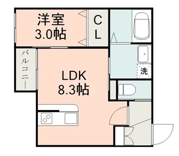 ラ・ポルテ合志南 103号室