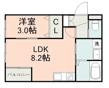 ラ・ポルテ合志南 104号室
