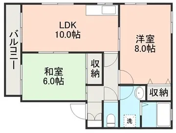 カーサ帯山B棟 201号室