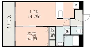 アルテミス帯山 102号室
