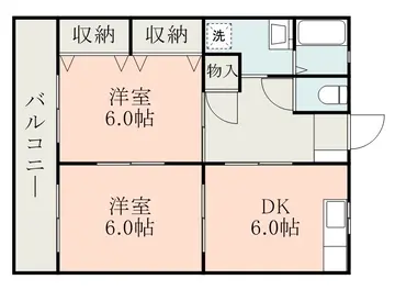 Do城南A棟 407号室