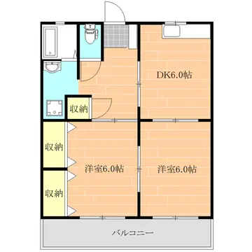 Do城南A棟 206号室