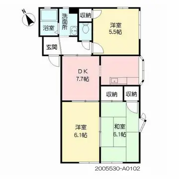 フレグランスY 102号室