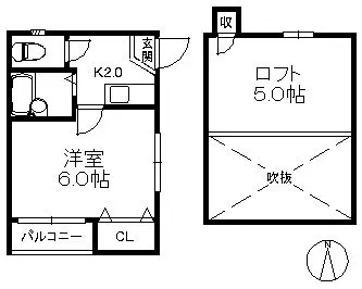 ポラリス別府Ⅱ 103号室