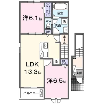クレールヴィラージュ Ⅰ 201号室
