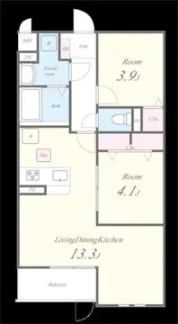 Spread Hills K(スプレッドヒルズケイ) 102号室