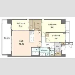 S-RESIDENCE百道aureate 401号室