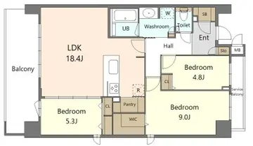 S-RESIDENCE百道aureate 302号室