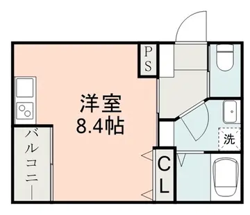 ラ・ポルテ光の森北ⅧNorth 104号室
