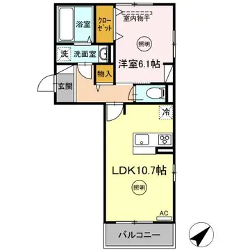 クローバー 301号室