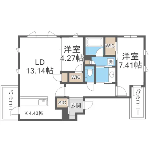 SーRESIDENCE平尾WEST 202 号室
