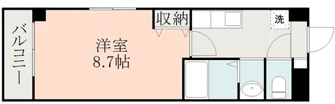 グランソシエ黒髪 101 号室