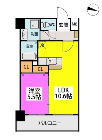 F・STAGE折尾 106 号室